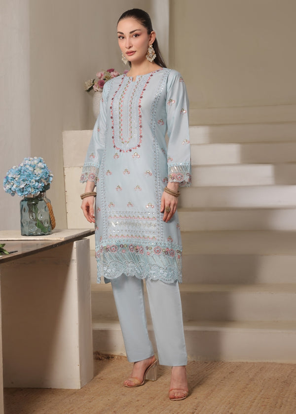 Mushq - Ice Blue - 2 pieces - Cotton