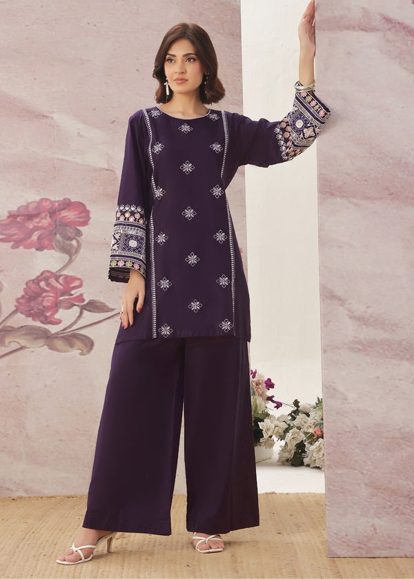 Jugni - Dark Purple - 2 pieces - Cotton