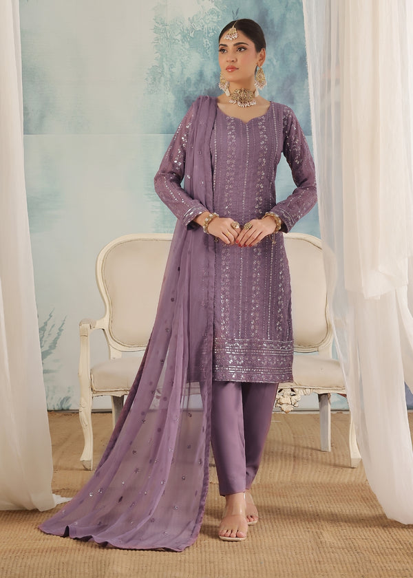 Chandni Purple - 3 pieces