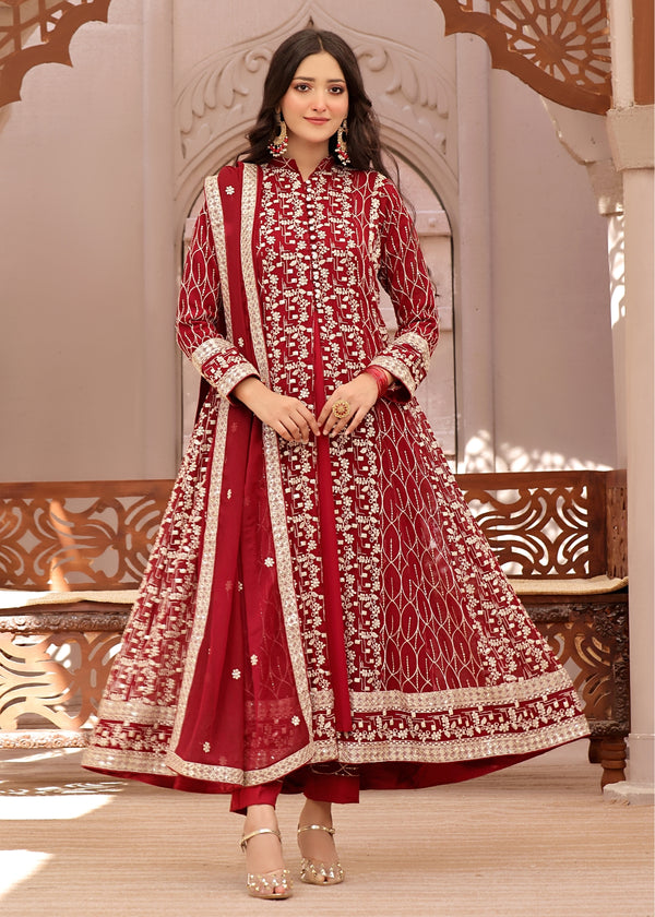 Sawal - maroon